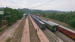 Chuyến tàu đường sắt chuyên container đầu tiên giữa Việt Nam và Trung Quốc