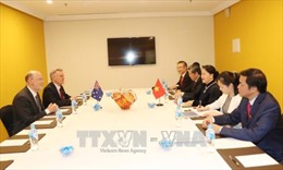 Chủ tịch Quốc hội Nguyễn Thị Kim Ngân tiếp Chủ tịch Hội hữu nghị Australia - Việt Nam