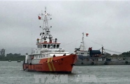 Cứu nạn thành công 12 ngư dân trên tàu cá bị hỏng máy trôi dạt trên biển