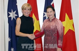 Chủ tịch Quốc hội Nguyễn Thị Kim Ngân gặp Ngoại trưởng Australia 