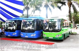 TP Hồ Chí Minh khai trương 3 tuyến xe buýt kiểu mẫu 