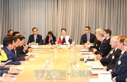 Chủ tịch Quốc hội Nguyễn Thị Kim Ngân dự đối thoại doanh nghiệp Việt Nam - Australia