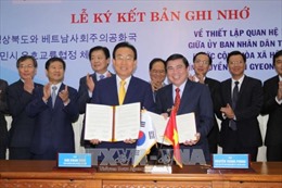 Thành phố Hồ Chí Minh và tỉnh Gyeongsangbuk, Hàn Quốc ký kết hợp tác 
