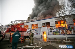 Nga: Cháy chợ có nhiều người Việt ở Orenburg