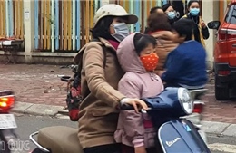 Chiều tối ngày 7/12, các tỉnh miền Bắc đón không khí lạnh tăng cường