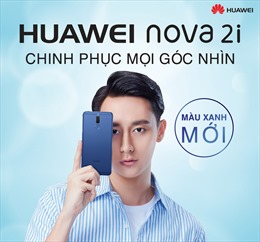 Huawei tung phiên bản Nova 2i màu xanh