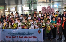 Đội tuyển Việt Nam giành 3 HCV tại cuộc thi &#39;Thử thách nhà Toán học tương lai&#39;
