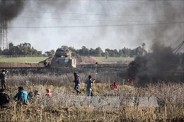 Tên lửa từ Gaza bắn vào Israel