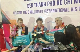 TP Hồ Chí Minh đón vị khách quốc tế thứ 6 triệu trong năm 2017 
