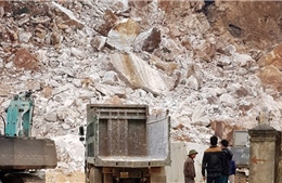 Nghệ An: Sập mỏ đá trắng tại Quỳ Hợp, ít nhất 3 người thương vong