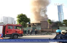 Một người tử vong do cháy ở Trung Kính, Hà Nội