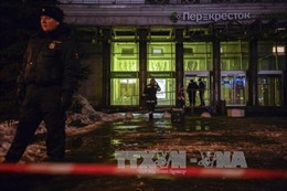 200g thuốc nổ xé nát siêu thị ở St. Petersburg, 9 người bị thương