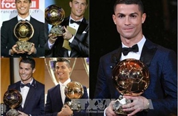 Cristiano Ronaldo tiếp tục bổ sung bảng vàng thành tích