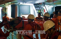 Đà Nẵng: Khẩn trương cấp cứu thuyền viên bị tai nạn trên biển 