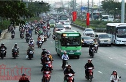 Giao thông thông thoáng khi người dân trở lại Sài Gòn sau đợt nghỉ Tết Dương lịch
