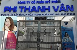 Thu hồi và tiêu hủy nhiều sản phẩm của công ty mỹ phẩm Phi Thanh Vân