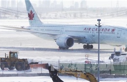 Hàng không Canada hỗn loạn vì thời tiết cực kỳ giá lạnh 