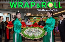 Wrap & Roll khai trương cửa hàng nhượng quyền thứ 2 tại Thượng Hải