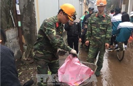 Chốt trực kiểm soát xe vận chuyển, mua bán phế liệu sau vụ nổ ở Bắc Ninh