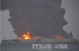 Cảnh báo nguy cơ tàu chở dầu Iran phát nổ sau va chạm