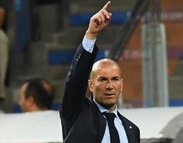 Z.Zidane được bầu là huấn luyện viên người Pháp xuất sắc nhất hai năm liên tiếp