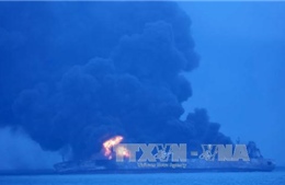 Tàu chở dầu Iran phát nổ, Trung Quốc tạm ngừng cứu hộ