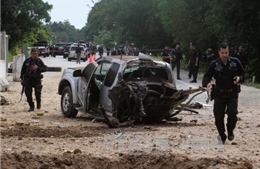 Nổ bom ở miền Nam Thái Lan khiến nhiều binh sĩ bị thương