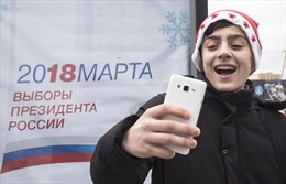 Bỏ phiếu bầu cử Tổng thống Nga 2018, trúng ngay iPhone iPad
