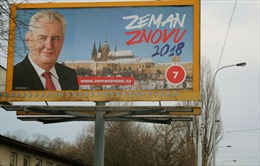 Cộng hòa Séc bước vào cuộc bầu cử tổng thống 2018