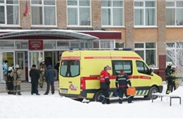 Tấn công bằng dao tại trường học ở Nga