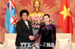 Chủ tịch Quốc hội Nguyễn Thị Kim Ngân tiếp Chủ tịch Quốc hội Fiji
