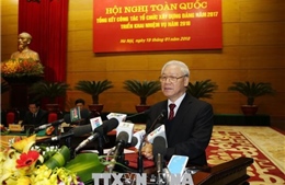 Tổng Bí thư Nguyễn Phú Trọng: Kiên quyết chống tham nhũng trong công tác cán bộ