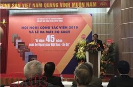 Ra mắt bộ sách &#39;Kỷ niệm 45 năm quan hệ ngoại giao Việt Nam - Ấn Độ&#39; 