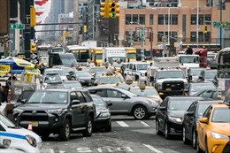 Mỹ: New York công bố kế hoạch thu phí xe ô tô đi vào trung tâm thành phố