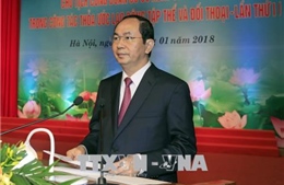 Chủ tịch nước Trần Đại Quang: Hoạt động công đoàn phải coi cơ sở là trọng tâm 