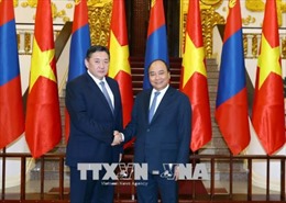 Thủ tướng Nguyễn Xuân Phúc tiếp Chủ tịch Quốc hội Mông Cổ 