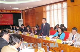 Đoàn công tác Ủy ban về các vấn đề xã hội của Quốc hội giám sát tại Hà Giang