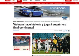 Báo thể thao hàng đầu Tây Ban Nha: U23 Việt Nam làm nên lịch sử!