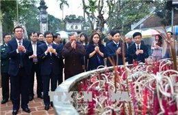 Phó Thủ tướng Vũ Đức Đam kiểm tra công tác chuẩn bị Lễ hội đền Trần tại Nam Định 