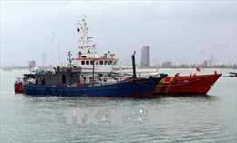 Cứu hộ tàu cá cùng 9 thuyền viên gặp nạn trên vùng biển Côn Đảo
