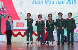 Chủ tịch Quốc hội Nguyễn Thị Kim Ngân thăm và làm việc tại Bộ Tư lệnh Quân khu 2 