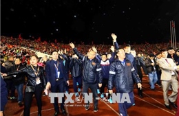 U23 Việt Nam được vinh danh tại sân vận động Mỹ Đình 