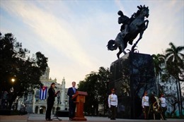 Khánh thành bức tượng anh hùng Jose Marti tại thủ đô Cuba