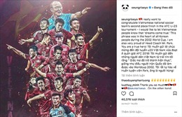 Ca sĩ nhóm BigBang chúc mừng U23 Việt Nam: ‘Giấc mơ đã trở thành hiện thực’