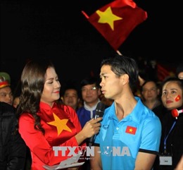 Xứ Nghệ vinh danh các cầu thủ U23 Việt Nam 