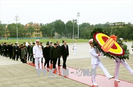 Lãnh đạo Đảng, Nhà nước viếng Lăng Chủ tịch Hồ Chí Minh 