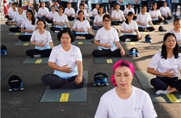 Lớp yoga miễn phí nâng cao tinh thần cho bệnh nhân ung thư