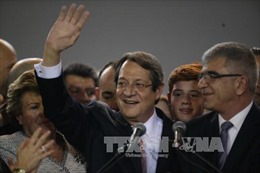 Tổng thống Cộng hòa Síp Nicos Anastasiades tái đắc cử nhiệm kỳ thứ hai 