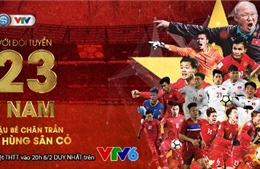 Tối 6/2: Truyền hình trực tiếp giao lưu với U23 Việt Nam trên VTV6 