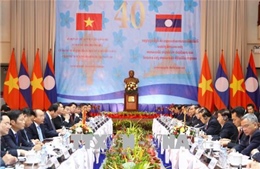 Thủ tướng kết thúc tốt đẹp chuyến tham dự và chủ trì Kỳ họp Ủy Ban liên Chính phủ Việt Nam - Lào